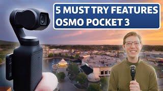 5 Underrated Video Features & Settings You Need to Use! DJI Osmo Pocket 3!