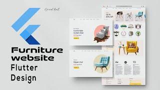 Furniture Website  - Flutter Web - Speed Code -