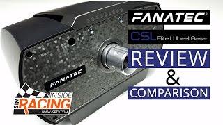 Fanatec CSL Elite Wheel Base Review + Comparison to Thrustmaster TX and Fanatec CSW V2