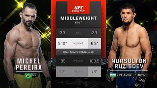 Yangi jang Nursultan Ruziboev vs Michel Pereira Нурсултан Рузибоев vs Мичаел Переира