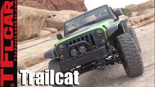 We Drive the 707 HP Hellcat Jeep Trailcat Concept Off-Road!