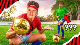 TREINEI 7 DIAS PARA JOGAR FUTEBOL COM UM JOGADOR PROFISSIONAL!