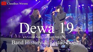 Dewa 19 Live at Kuala Lumpur 2022 - Opening, Band History & Restoe Boemi