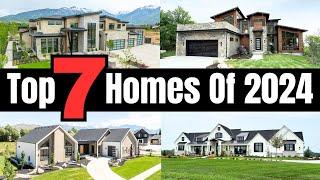 3 HRS OF THE MOST VIEWED CUSTOM HOMES I TOURED IN 2024