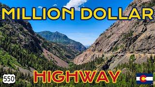 MILLION DOLLAR HIGHWAY Most Scenic Drive in the UNITED STATES | Colorado Route 550