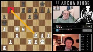 GM Eric Hansen vs GM Ben Finegold Blitz