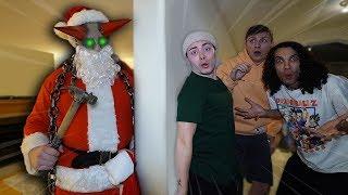 EVIL SANTA BREAKS INTO MY HOUSE AT 3 AM!! (TERRIFYING)