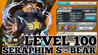 LEVEL 100 SERAPHIM S - BEAR | ONE PIECE BOUNTY RUSH | OPBR