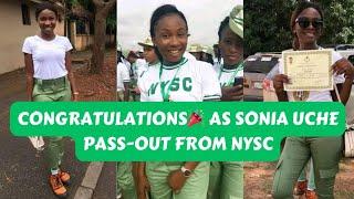 Double Celebration for SONIA UCHE as she Pass Out from NYSC in a ️ flying colours!!!.