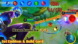 GORD HERO LEMAH? MUSUH AUTO KENA MENTAL! BUILD GORD TERSAKIT 2022 - MOBILE LEGENDS