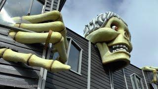 HAUNTED HOUSE,  GT. YARMOUTH. PLEASURE BEACH 2016 (LIGHTS ON) HD.