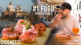 BEST Street Food in Venice - What is CICCHETTI and Where to Eat it?