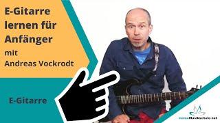 E Gitarre lernen für Anfänger - die online Gitarrenschule