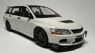 Building a 1:24th scale Alpha Model Mitsubishi Lancer Evo Wagon Full Build