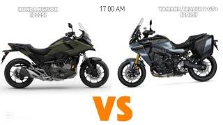 2025 Honda NC750X  2025 Yamaha Tracer 9 GT+ | Adventure Touring Bike Comparison