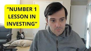 Martin Shkreli: «This Is The Number 1 Best Lesson In Investing»