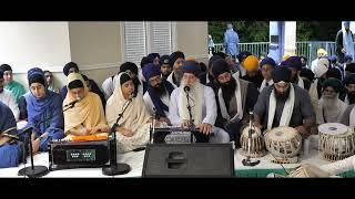 Bhai Harpreet Singh Jee Toronto @ Raensabaayee Keertan Vancouver August 2023 Akhand Keertan Smaagam