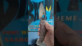 Look at these scales! Spyderco Shaman in 10v. REC Exclusive. #edc #knives #fyp #spyderco