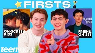 Heartstopper's Kit Connor & Joe Locke Remember Their "Firsts"  | Teen Vogue