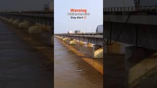 Warning ️ dehri on son river  stay alert #bihar #shorts