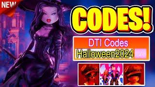 HELLOWEEN UPDALL WORKING CODES FOR DRESS TO IMPRESS - DRESS TO IMPRESS CODES! DTI CODES