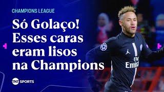 TOP 10 GOLAÇOS NA CHAMPIONS EM JOGADAS HUMILHANDO O ZAGUEIRO