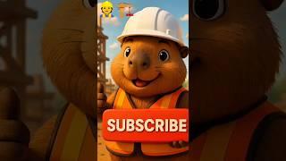 Capybara Construction Crew️ | Building a Dream Together!