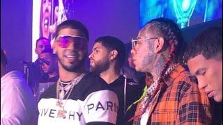 Anuel Aa y Tekashi 6ix9ine bailando en el club | New York Mejores momentos