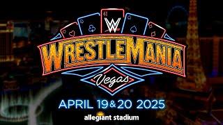 WrestleMania 41 is heading to Las Vegas on April 19 & 20, 2025