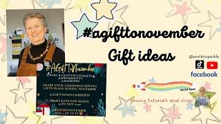 #agifttonovember Gift ideas and tutorial