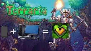 КАК ИГРАТЬ В ТЕРАРИЮ НА ТЕЛЕФОН И ПК  ВМЕСТЕ?!?!?!?! - Terraria android and pc multiplayer