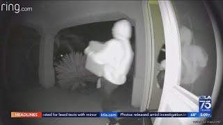 Video captures burglary suspects in Eastvale