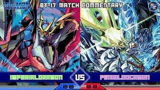 Imperialdramon vs Fenriloogamon — BT-17 Matchplay Commentary