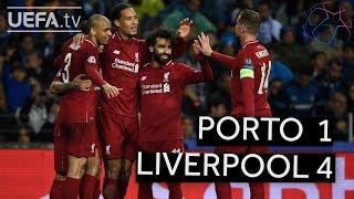 PORTO 1-4 LIVERPOOL #UCL HIGHLIGHTS