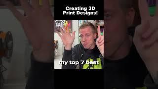 Best 3D Print Modeling Software for Beginners #3dprints #3dprinting #3dprintinglife