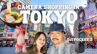 Buying a DJI Pocket 3 in Japan  Secondhand Camera Shopping in Tokyo, Akihabara, Roppongi Vlog 2024