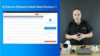 İp güvenlik kamerası Network  İp adresi  nasıl bulunur