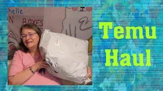 The 1st Video I Made when I got Home from the Hospital - & a Temu Haul Unboxing & Review