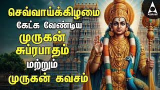 TUESDAY Murugan Suprabatham & Murugan Kavasam | SPL MURUGAN TAMIL DEVOTIONAL SONGS