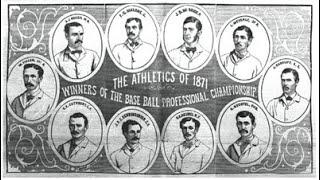 1871 Philadelphia Athletics! National Association Baseball Champions!