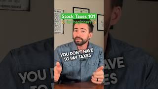 Taxes on Stocks Profit & Dividends (SIMPLIFIED for beginners!) 