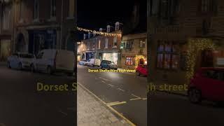 Cool and silent night,Dorset shaftesbury High Street ￼