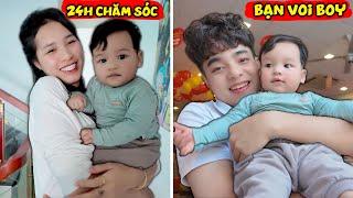 THẮNG TÊ TÊ HẰNG NGA 24H CHĂM SÓC BẠN VOI BOY