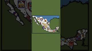 Finishing Mexico - Mexican States #flags #minecraft #maps #mexico #water #sand #caribbean #pacific