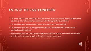 STILLO V TORONTO TRANSIT COMMISSION CASE REVIEW