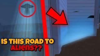 is this road to reach aliens?? why there is a big hole?|| what's the secret behind this?!