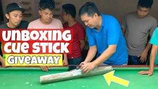 Unboxing Brand New Cue Stick Raffle Giveaway to all Pinoy Billiard TV Subscribers