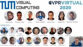CVPR 2020 Paper Compilation - TUM Visual Computing Lab & Collaborators