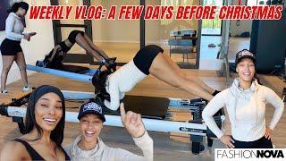 I FELL OFF THE PILATES TABLE  WEEKLY VLOG￼| FASHION NOVA