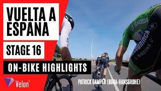 Vuelta a España 2021: Stage 16 On-Bike Highlights